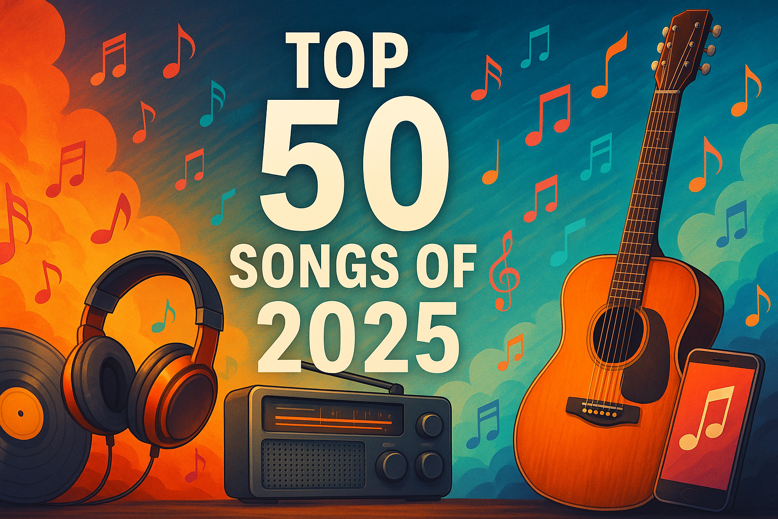 Top 50 Songs of 2025